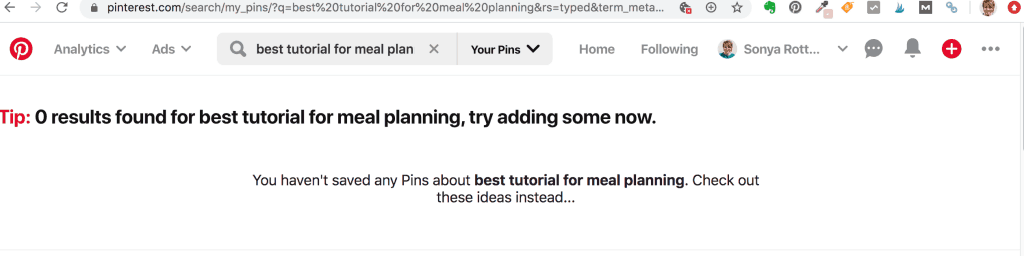 Looking for the best tutorial on meal planning for beginners on Pinterest—to find that there are ZERO results!!