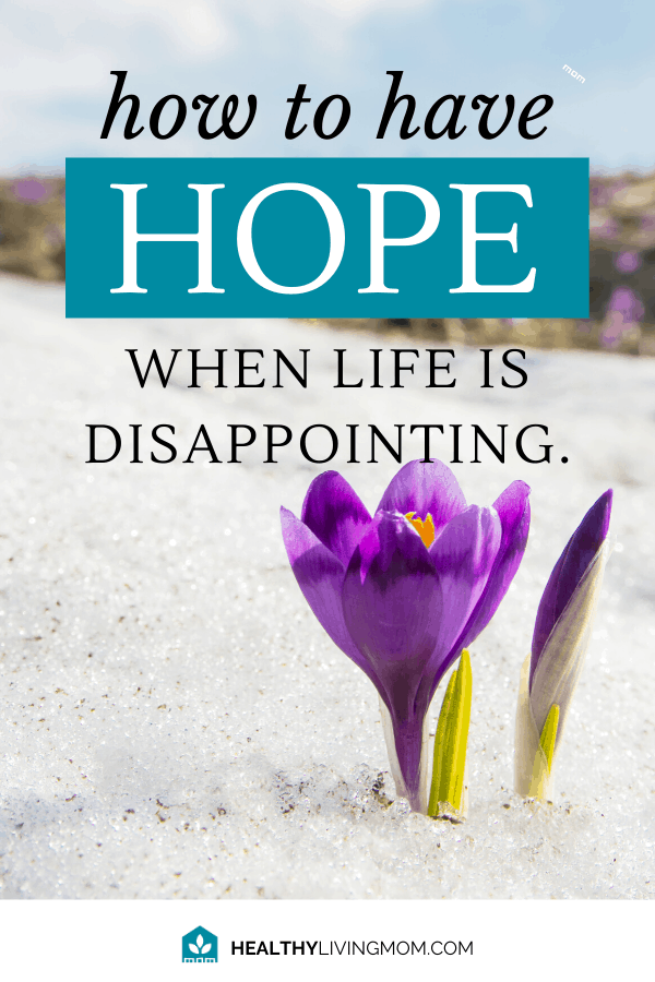 It's not supposed to be this way. Life is disappointing and feels like nothing turns out like you thought. But there's something you can do to regain your hope.