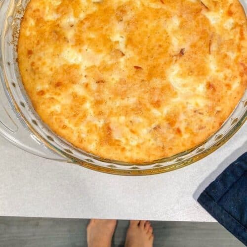 Easy Quiche Recipe Final Bake